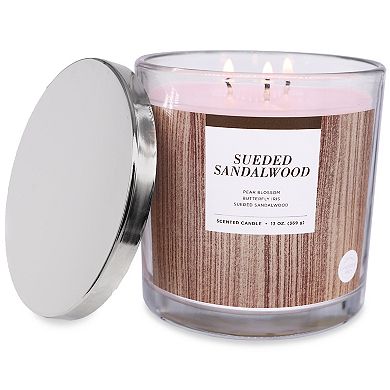 Sonoma Goods For Life 13-oz. Sueded Sandalwood Candle Jar