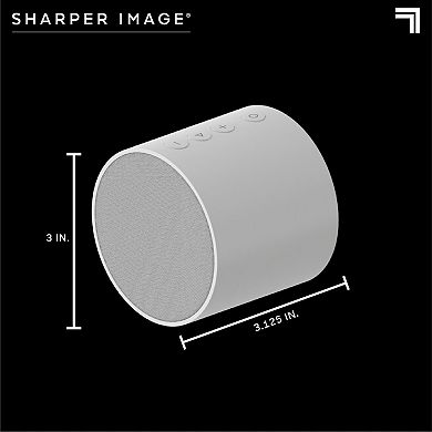 Sharper Image SpaStudio Waterproof Bluetooth Speaker