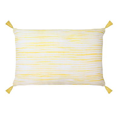 Sonoma Goods For Life® White Stay Awhile Pillow