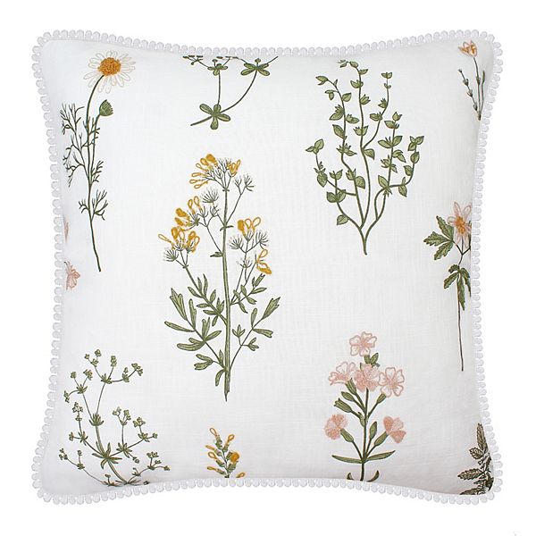 Sonoma Goods For Life All Over Multi Floral Pillow