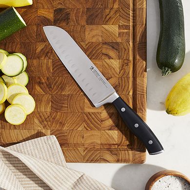 Henckels Forged Accent 7-in Hollow Edge Santoku