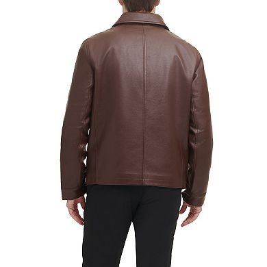 Men's Dockers Faux Leather Two Pocket Jacket