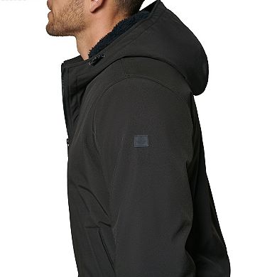 Men's Dockers Sherpa Lined Softshell Hoody