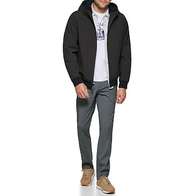 Men's Dockers Sherpa Lined Softshell Hoody