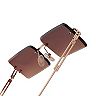 Women's dime. Mikayla Jane Captivate Rectangle Sunglasses