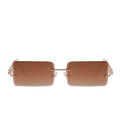 Women’s dime. Mikayla Jane Captivate Rectangle Sunglasses
