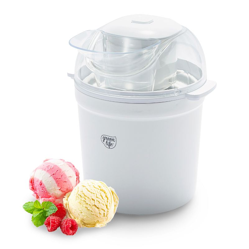 Ivation Automatic Ice Cream Maker Machine w/Built-In Compressor, 2 qt Gelato Maker