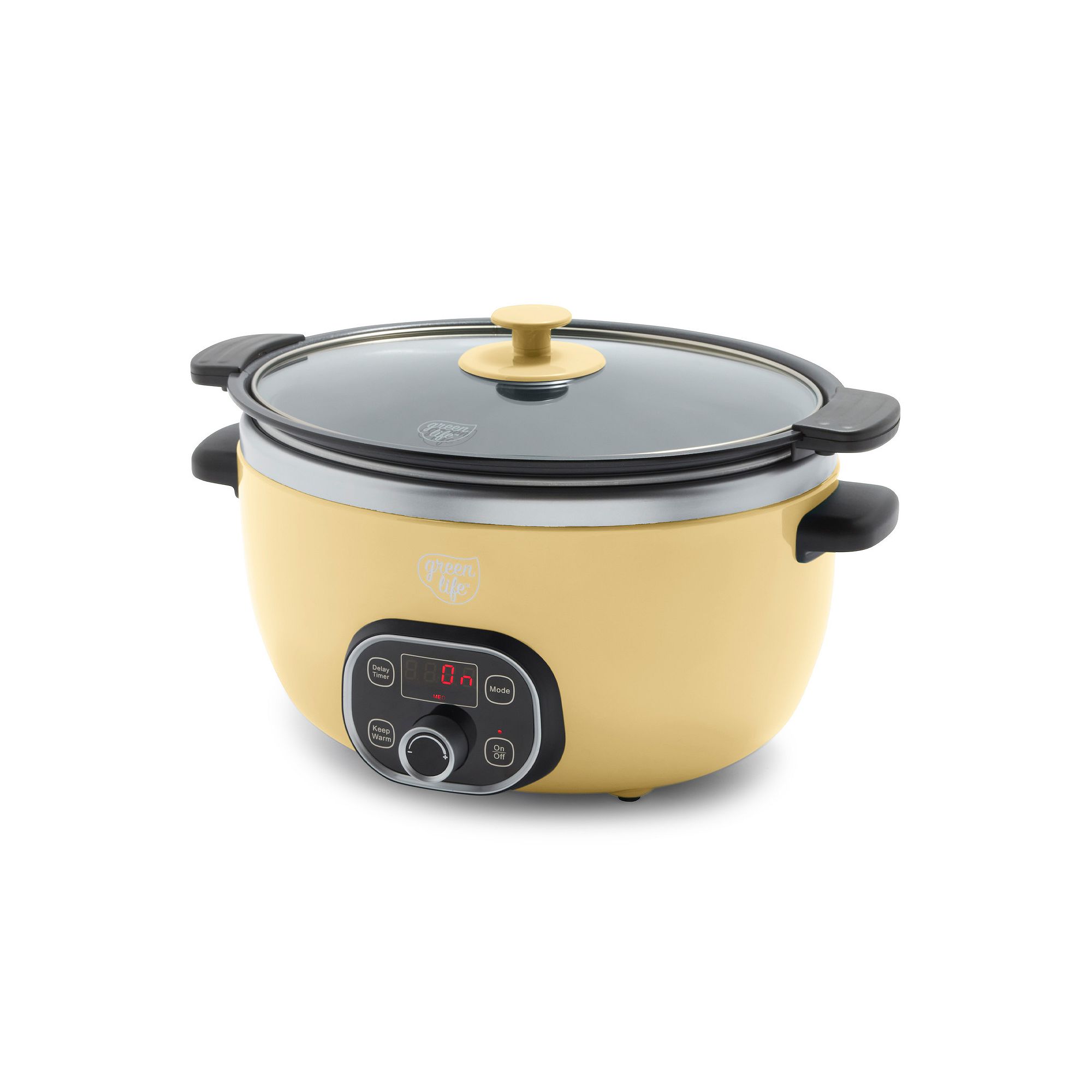 GreenLife Cook Duo Programmable 6-qt. PFAS-Free Ceramic Nonstick Slow Cooke