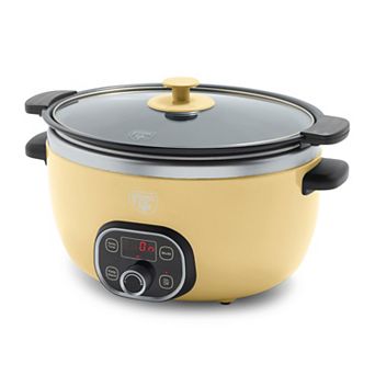 GreenLife Cook Duo Programmable 6-qt PFAS-Free Ceramic Nonstick Slow Cooker