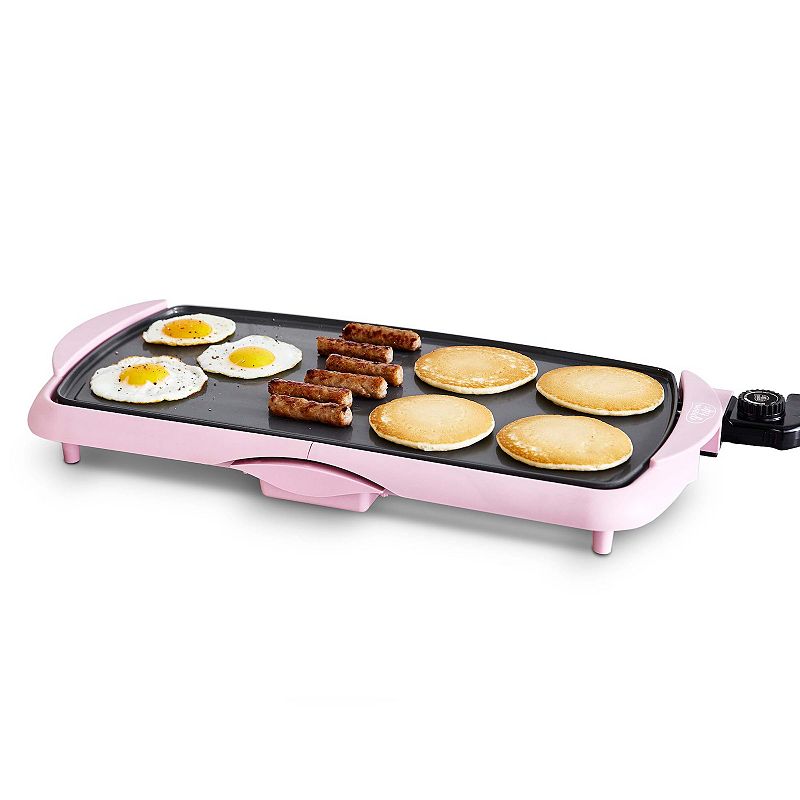 GreenLife Healthy Non-Stick Electric Griddle  Pink