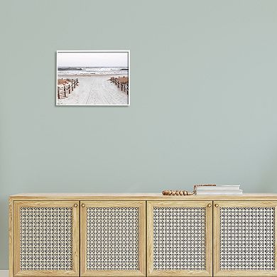 Stupell Home Decor Beach Waves Framed Wall Art