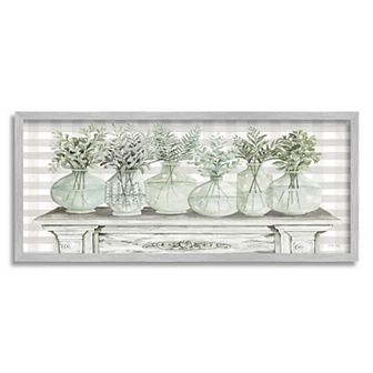 Stupell Home Decor Country Home Plants Framed Wall Art