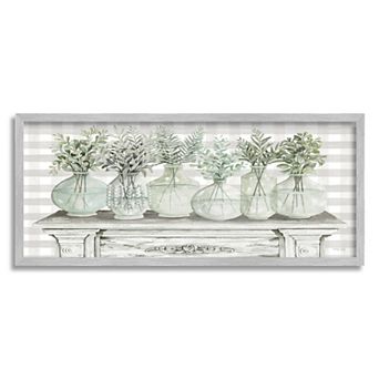 Stupell Home Decor Country Home Plants Framed Wall Art
