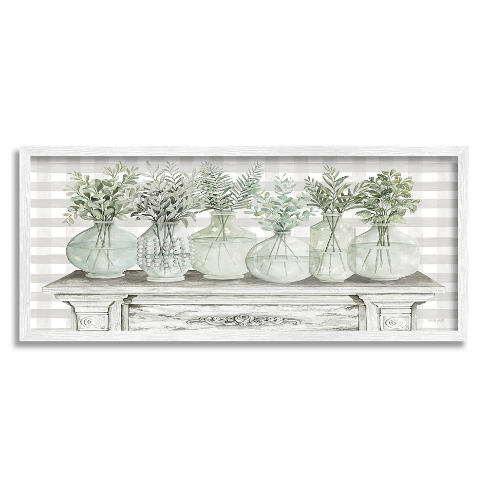 Stupell Home Decor Country Home Herbs Plants Framed Wall Art