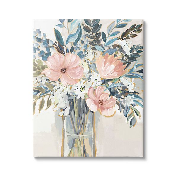 Stupell Home Decor Beautiful Flower Canvas Wall Art