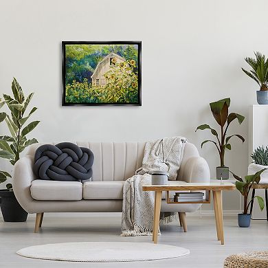 Stupell Home Decor Peaceful Sunflower Field Framed Wall Art