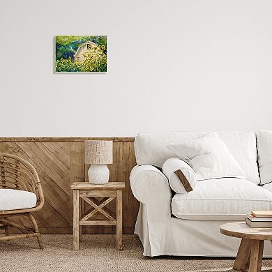 Stupell Home Decor Sunflower Field Countryside Plaque Wall Art