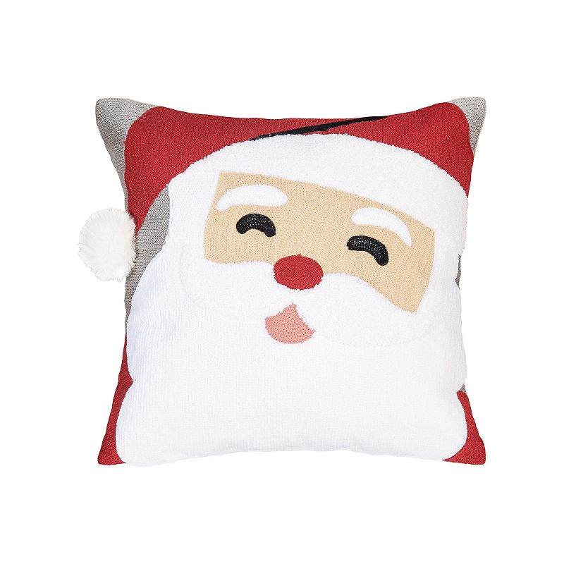 30528895 C&F Home Santa Face Christmas Throw Pillow, White, sku 30528895