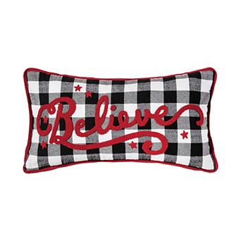 C&F Home Franklin Farm Believe Christmas Throw Pillow