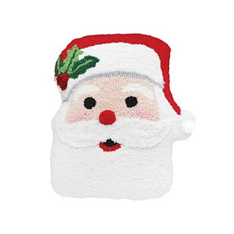 C&F Home St. Nick Santa Shaped Christmas Throw Pillow