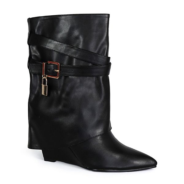 Kohls wedge sale boots