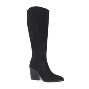 Yoki Muriel-09 Women's Knee-High Boots, Black