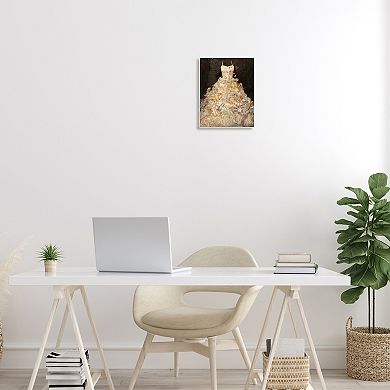 Stupell Home Decor Evening Gown Collage Butterflies Plaque Wall Art