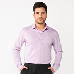 Apt. 9 Slim Fit Pinstripe Spread Collar Dress Shirt, $45