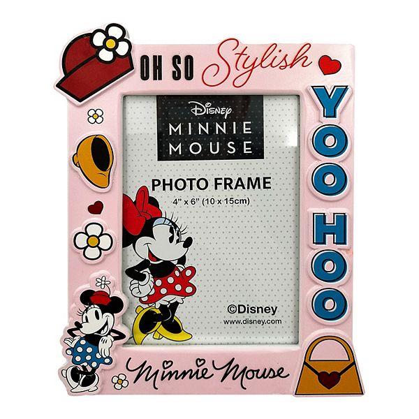 Disney Minnie Yoo Hoo 4 X 6 Resin Photo Frame