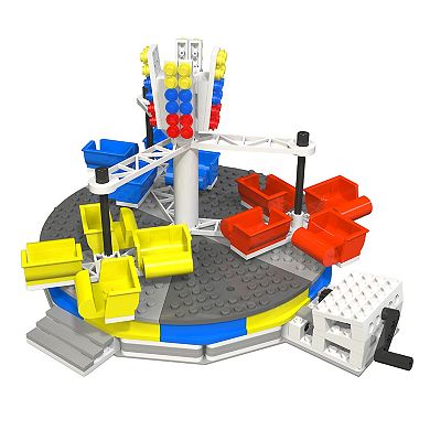 CDX Blocks Fun Fair Scrambler Ride 203-Piece Construction Building Set