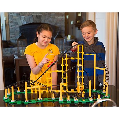 CDX Blocks Brick Construction Sidewinder Roller Coaster Building Set