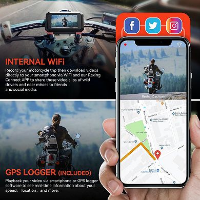 Rexing MTC1 Motorcycle Dash Cam