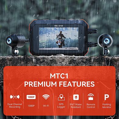 Rexing MTC1 Motorcycle Dash Cam