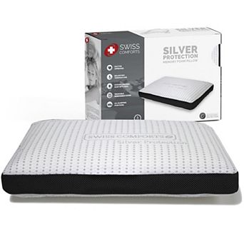 Swiss Comforts Silver Memory Foam Pillow