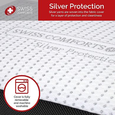 Swiss Comforts Silver Memory Foam Pillow