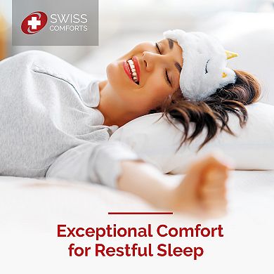 Swiss Comforts Silver Memory Foam Pillow