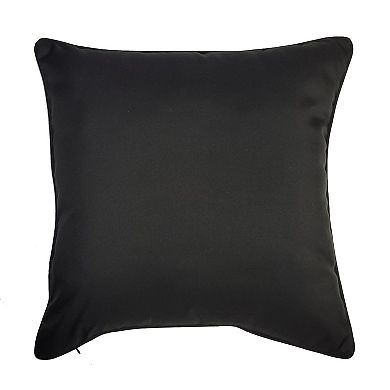 Edie@Home Indoor Outdoor Arabesque Tile Lasercut Throw Pillow