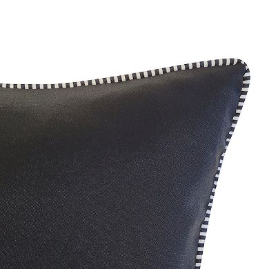 Edie@Home Indoor Outdoor Crowned Dimensional Topiary Throw Pillow