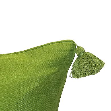 Edie@Home Indoor Outdoor Multi-colored Dragonflies Throw Pillow