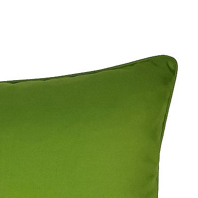 Edie@Home Indoor Outdoor Arabesque Tile Lasercut Throw Pillow