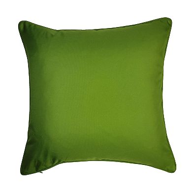 Edie@Home Indoor Outdoor Arabesque Tile Lasercut Throw Pillow
