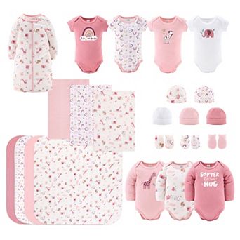 The Peanutshell 23 pc Baby Gift Set for Size 0-3 Months
