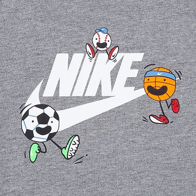 Baby & Toddler Boy Nike Nikemoji Sportball Character Tee