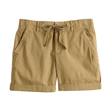 Women's Sonoma Goods For Life® Comfort Waist 5" Utility Shorts