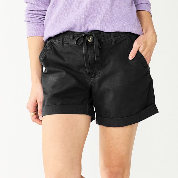 Women's Sonoma Goods For Life® Comfort Waist 5 Utility Shorts