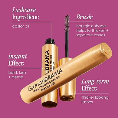 GrandeDRAMA Intense Thickening Mascara