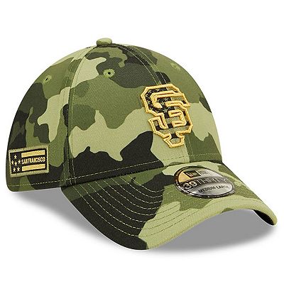 Men's New Era Camo San Francisco Giants 2022 Armed Forces Day