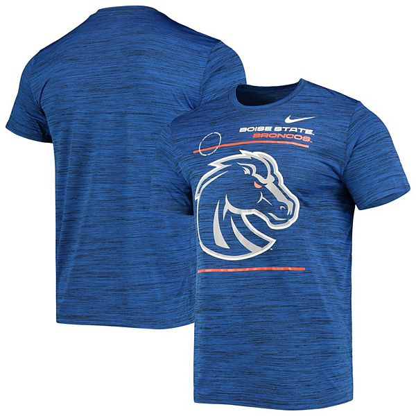 Nike Men's Boise State Broncos Blue Dri-FIT Velocity Football Sideline Long  Sleeve T-Shirt