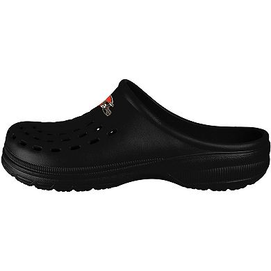 Youth FOCO Black Cleveland Browns Sunny Day Clogs