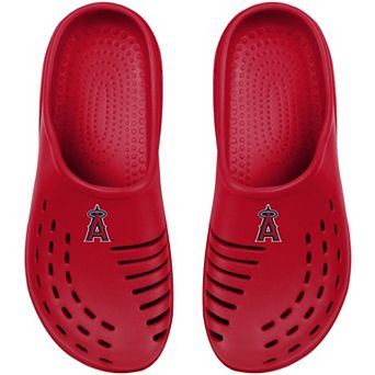 Youth FOCO Red Los Angeles Angels Sunny Day Clogs